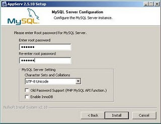 Cara Install AppServ 2.5.10 Cara Install AppServ 2.5.10